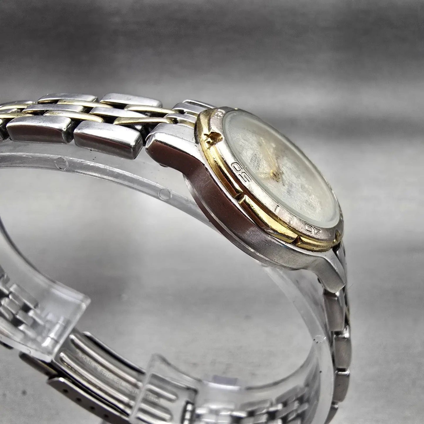 Citizen Watch Women 24mm Silver Dial Two Tone Date Round 1012-S72684 New Battery3