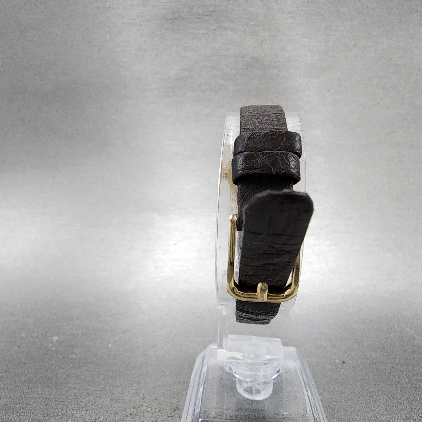 Orient Watch Women 18mm Gold Dial Gold Plated Oval  New Battery Vintage7