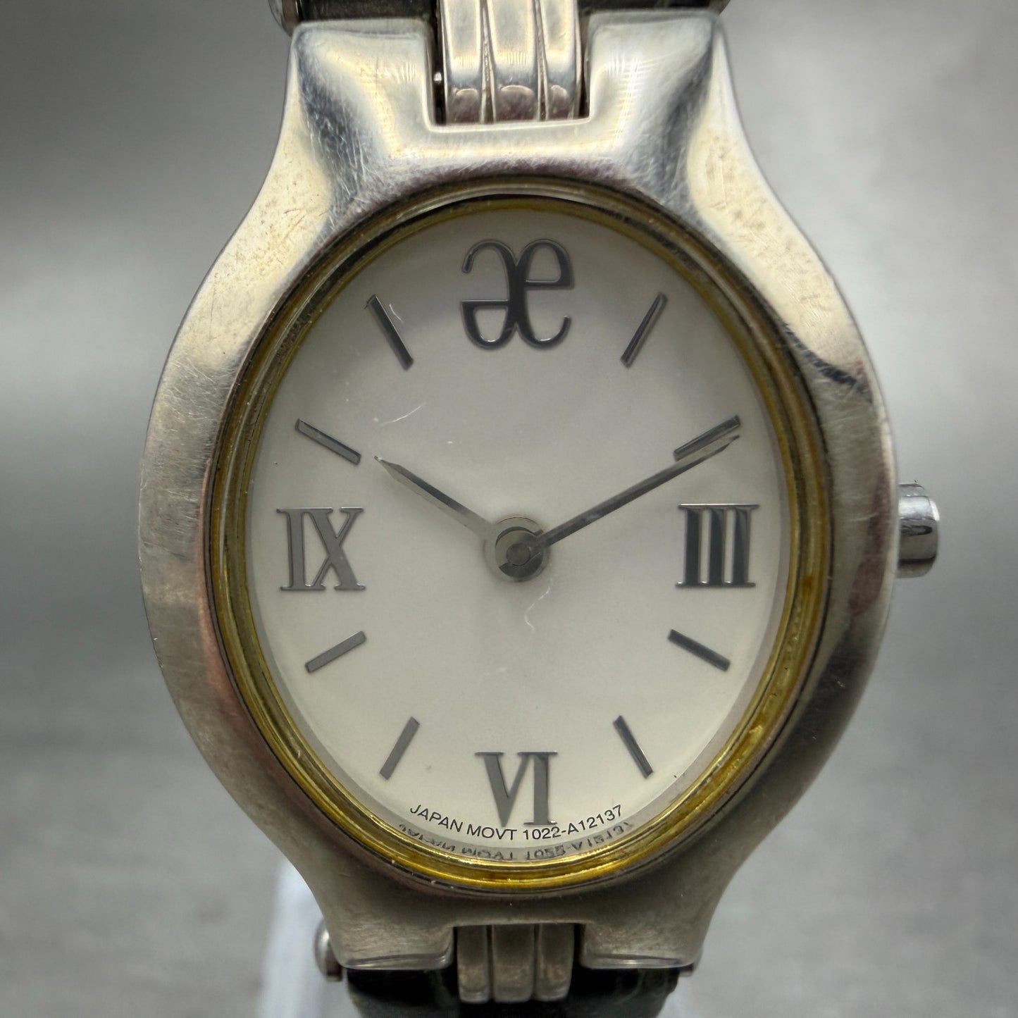 Citizen Watch Women 22mm White Dial Silver Tone Oval 1022-A05720 New Battery1