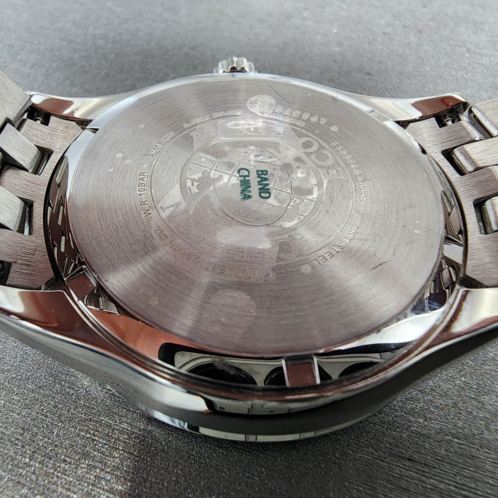 Citizen EcoDrive Addysen Watch Men 41mm Blue Dial Steel Date BM725153L9