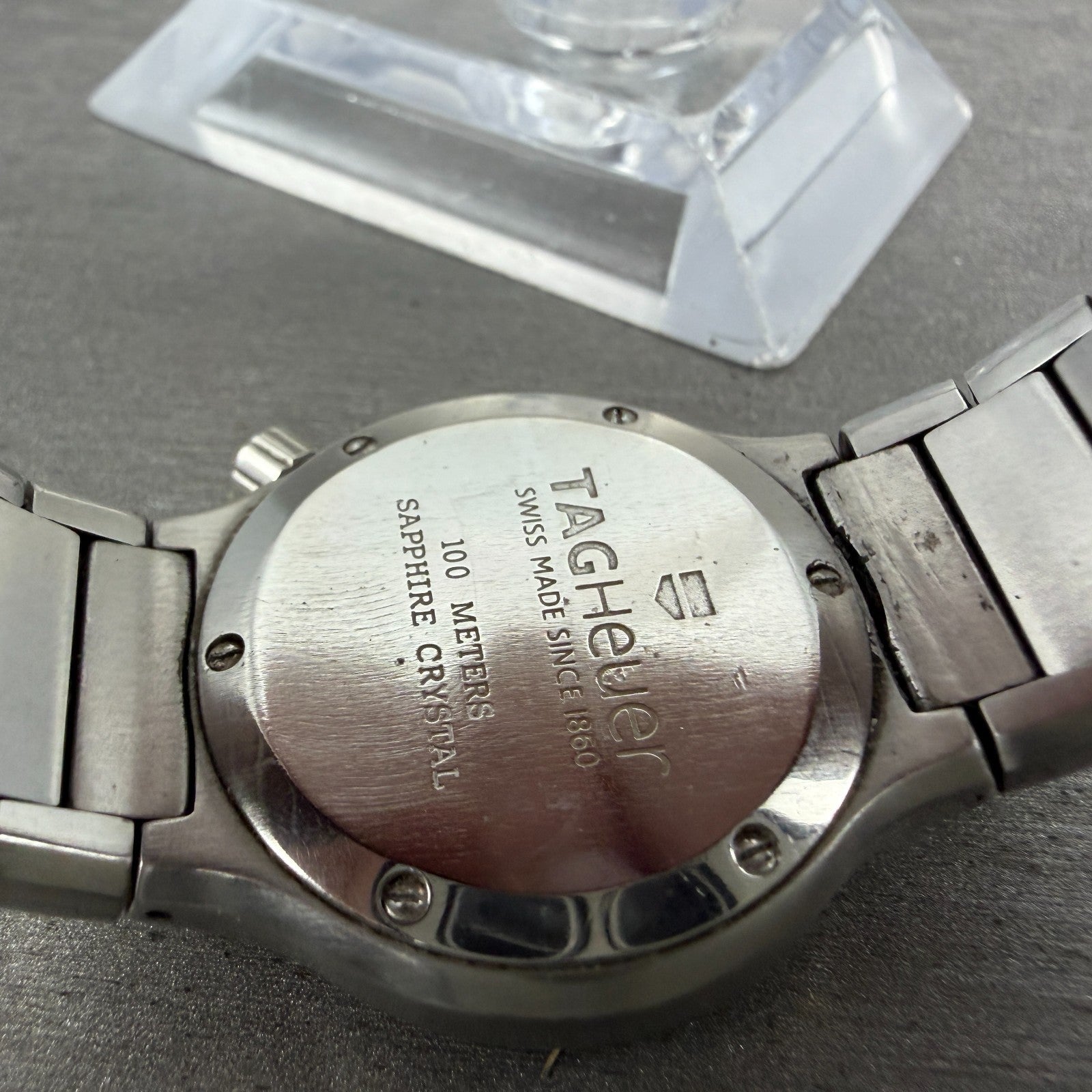 Tag Heuer Alter Ego Watch Women 29mm MOP Dial Stel Round New Battery9