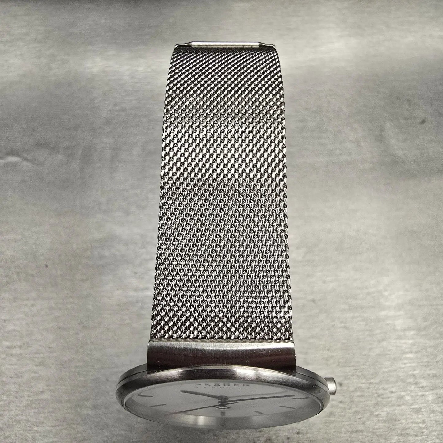 Skagen Ancher Watch Men 40mm White Dial Silver Tone Date Round SKW6052 New Batt4