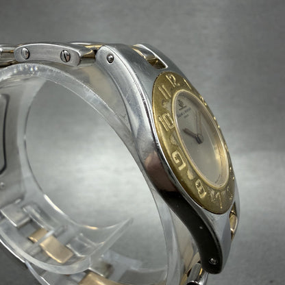 Baume & Mercier Linea Watch Women 24mm Gray Dial Two Tone Round 5261 PARTS4