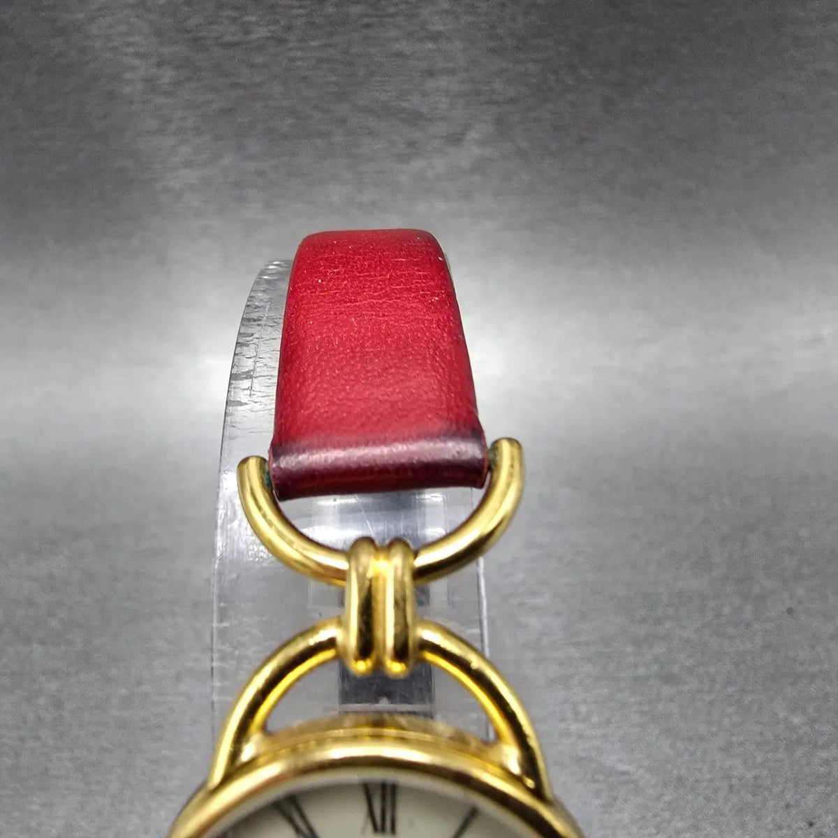 Gucci 6000L Watch Women 23mm Cream Dial Gold Plated Round VTG PARTS5