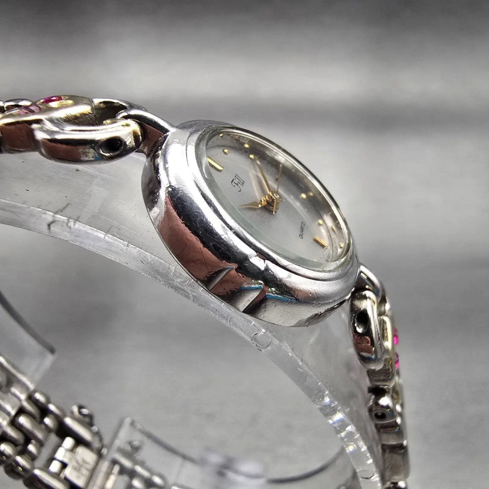 Citizen Vega Fill Watch Women 18mm Silver Dial Silver Round 5E31-L02796 New Batt3