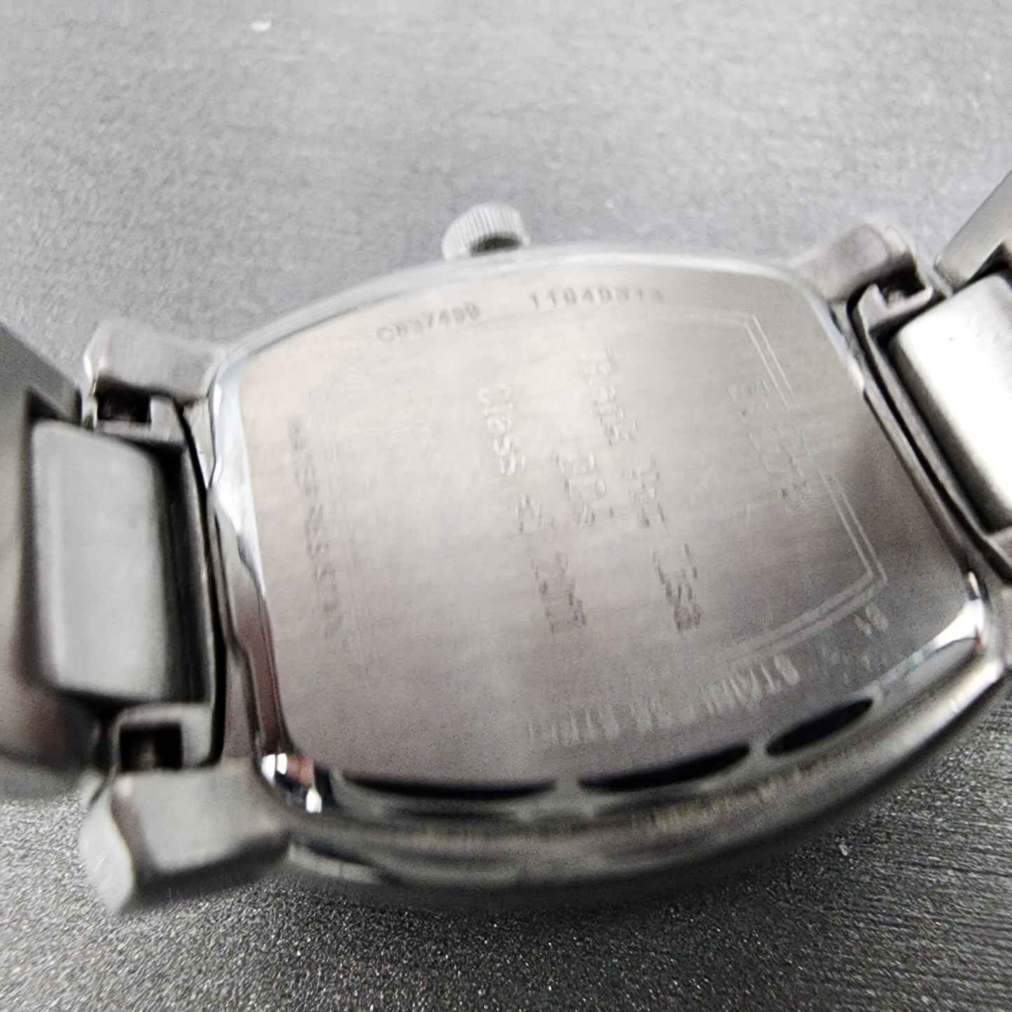 Bulova Watch Women 26mm White Dial Stainless Steel Tonneau 96R135 New Battery9