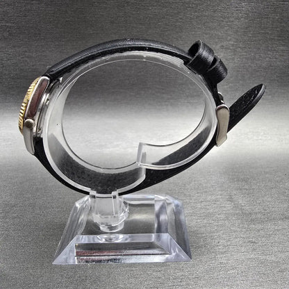 Seiko SQ Watch Women 24mm Gold Dial Two Tone Daydate Round 3E23-0A60 New Battery6