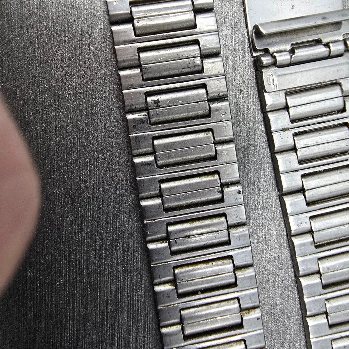 Seiko Bracelet 16mm Stainless Steel Gold Tone Vintage Japan 04AAY MISSING Clasp10