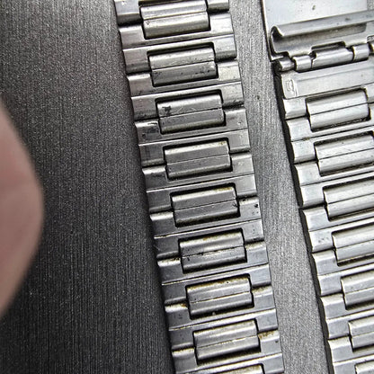 Seiko Bracelet 16mm Stainless Steel Gold Tone Vintage Japan 04AAY MISSING Clasp10