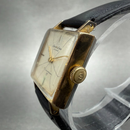 Seiko Sports Lady Watch Women 22mm White Dial Gold Tone Manual 6510 Runs Vintage2