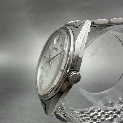 Seiko Lord Matic Watch Men 36mm Silver Dial Silver Tone Round 5601-9000 PARTS3