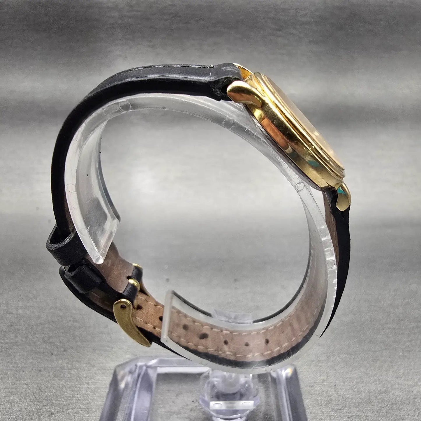 Citizen Watch Women 24mm Gold Dial Gold Tone Round 4631-E64294 New Battery VTG8