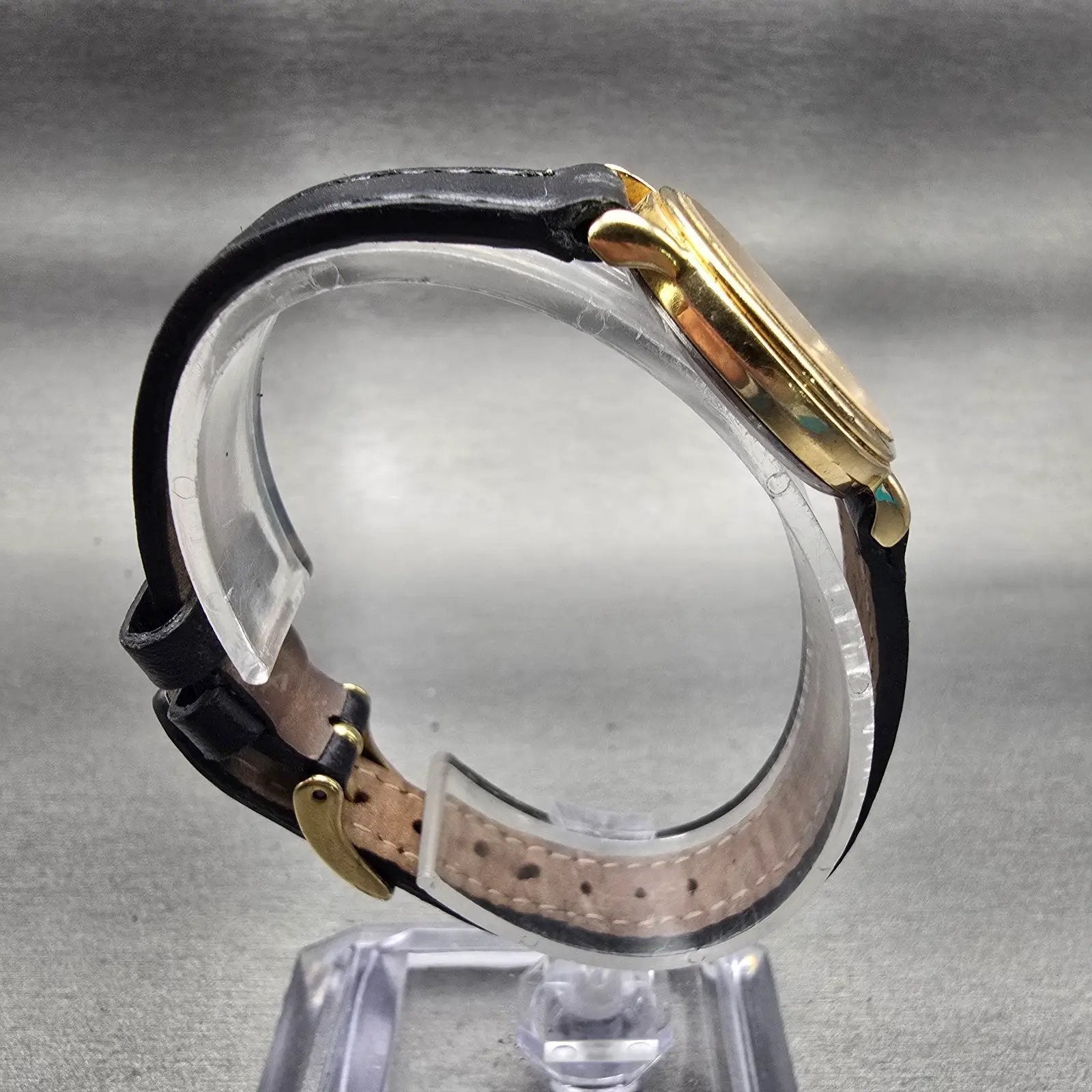 Citizen Watch Women 24mm Gold Dial Gold Tone Round 4631-E64294 New Battery VTG8