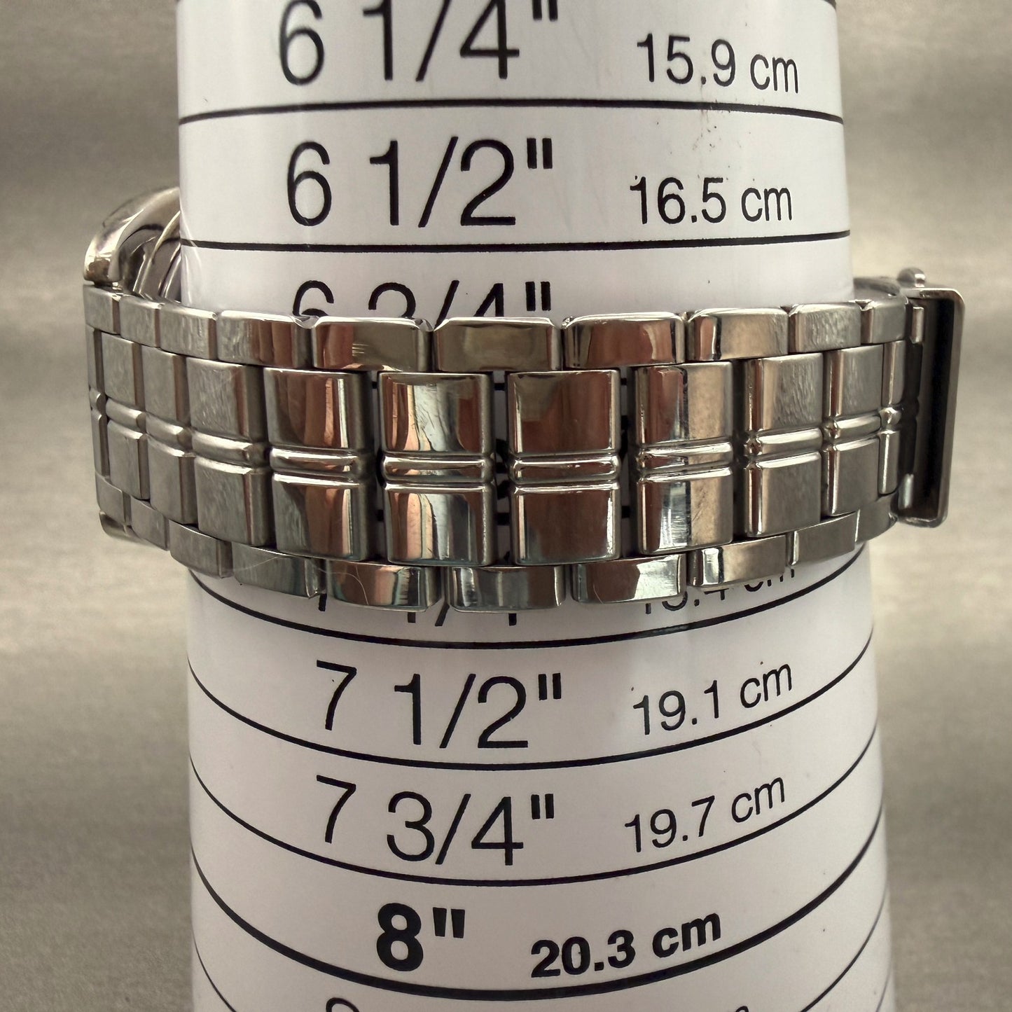 Seiko Avenue Watch Men 32mm White Dial Silver Tone Round 7N01-6680 New Battery9