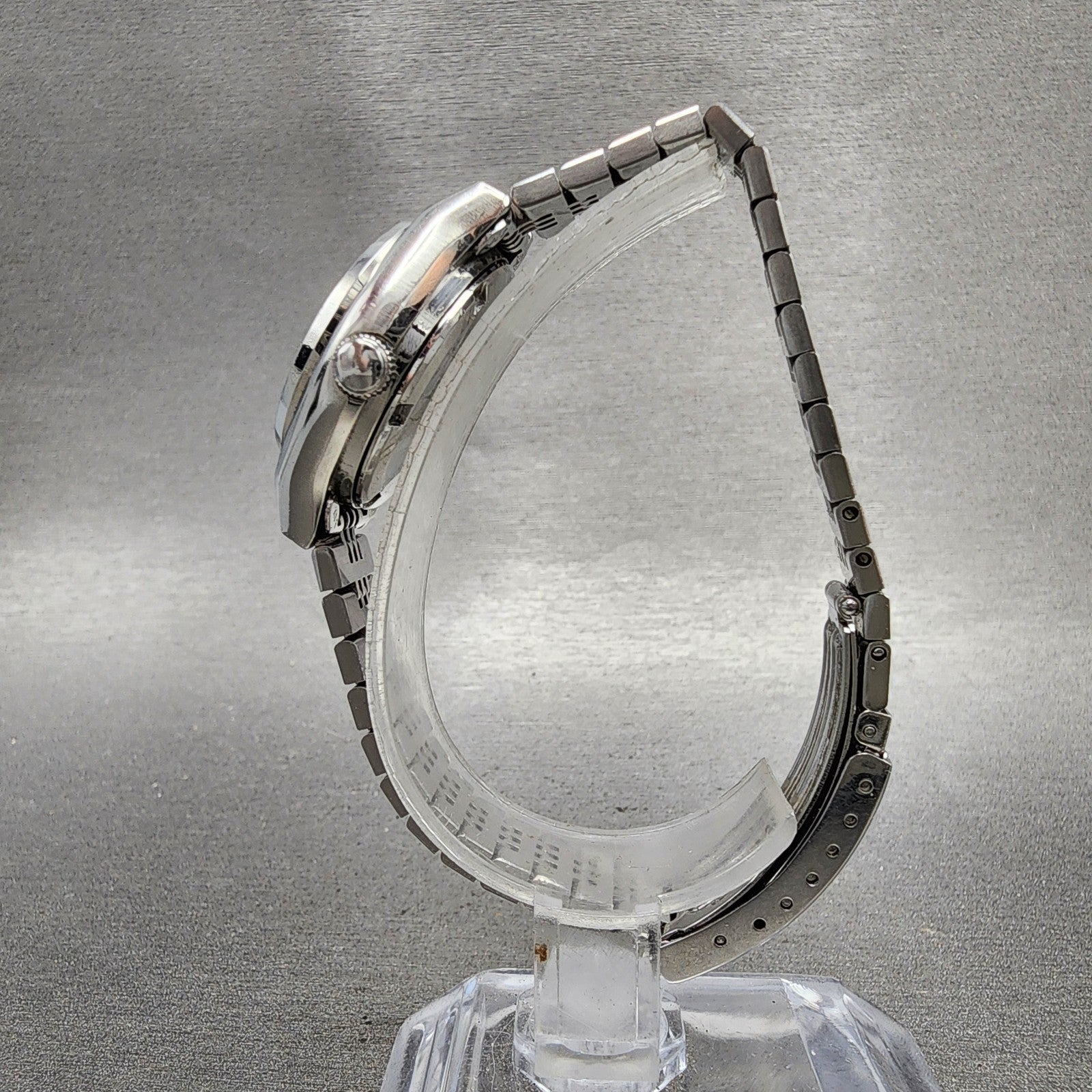 Seiko Automatic Watch Women 27mm White Dial Silver Tone Daydate 24060060 PARTS7