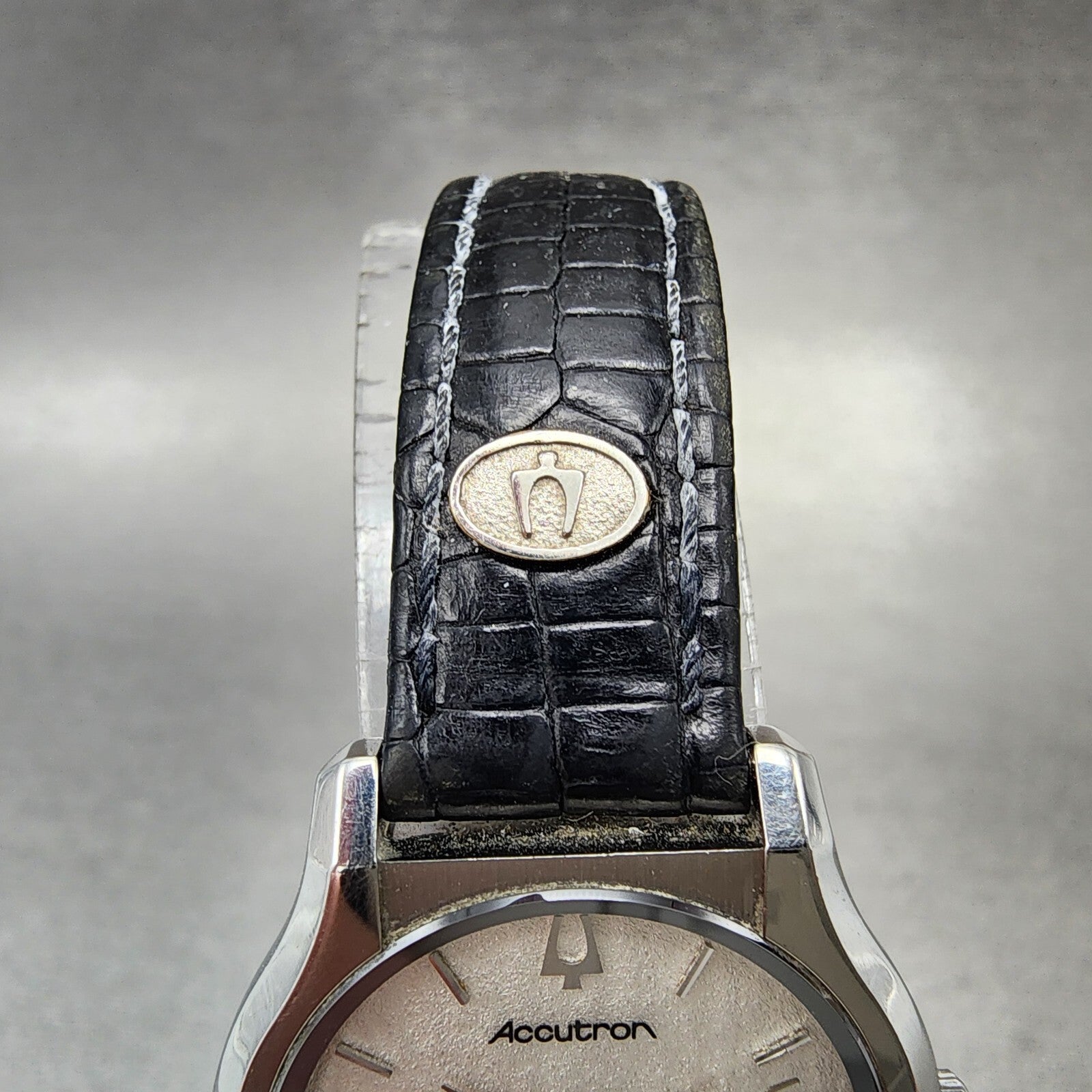 Bulova Accutron Watch Women 25mm White Dial Steel Round 26L01 New Battery4