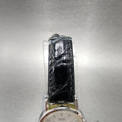 Seiko Watch Women 21mm Silver Dial Silver Tone Round 2C21-0130 New Battery