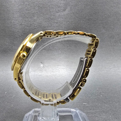 Citizen Eco-Drive Corso Watch Women 30mm Silver Dial Gold Date EW2582-59A Runs6