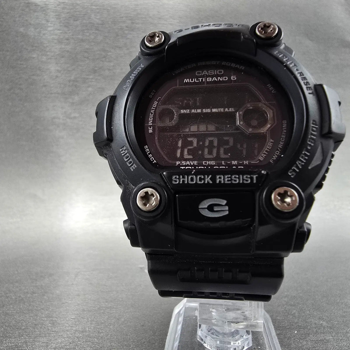 Casio G-Shock GW-7900B Watch Men 50mm Digital Black Alarm Chrono Solar READ!!!!!5