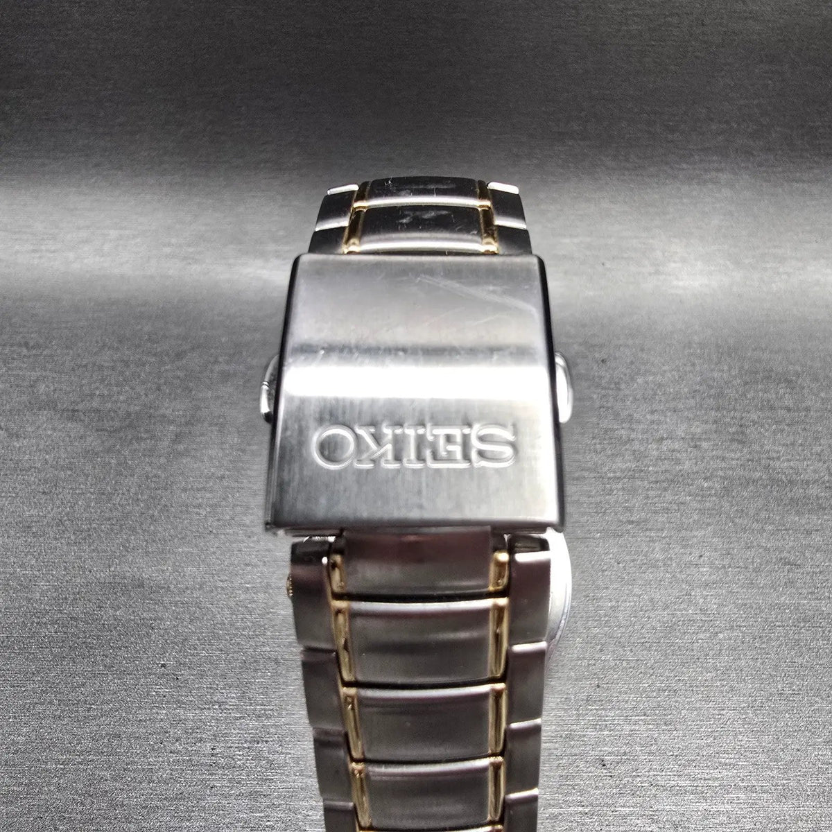 Seiko Watch Men 39mm Blue Dial Silver Tone Chrono Date Round 7T92-0FX0 New Batt7