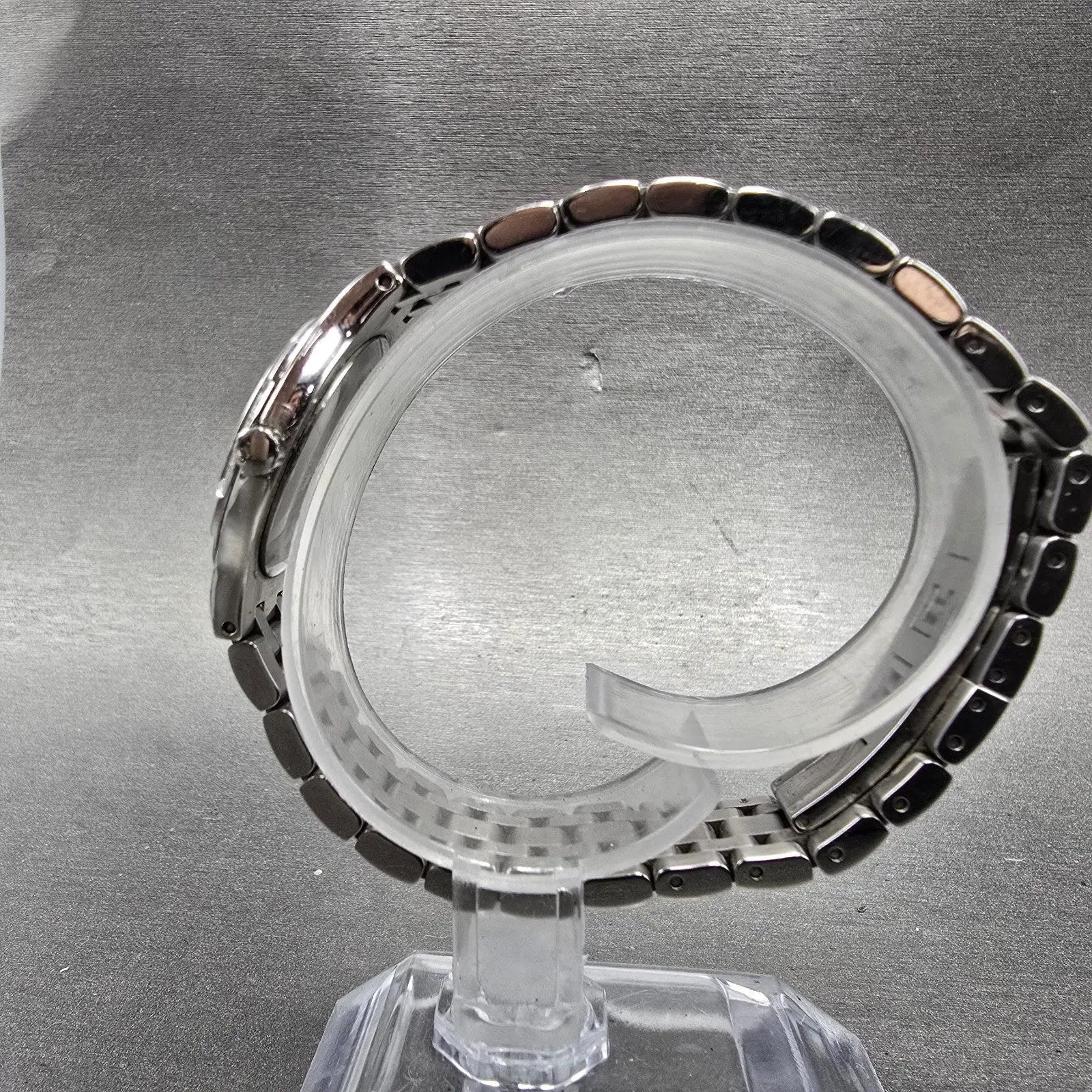 Movado Metio Watch Women 26mm Black Dial Stainless Steel Diamonds New Battery5