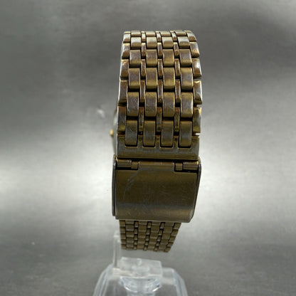 Citizen Tank Watch Unisex 27mm White Dial Gold Tone Rectangle 6031-K03658 PARTS8