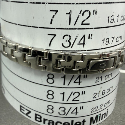 Bulova Watch Women 22mm MOP Dial Two Tone Round 98T80 Bangle New Battery ABCD12310