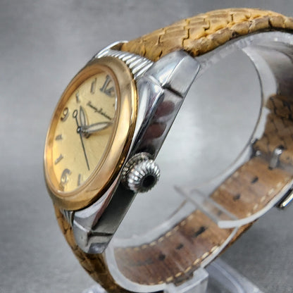 Tommy Bahama Watch Women 25mm Cream Dial Two Tone Round TB2038 New Battery2