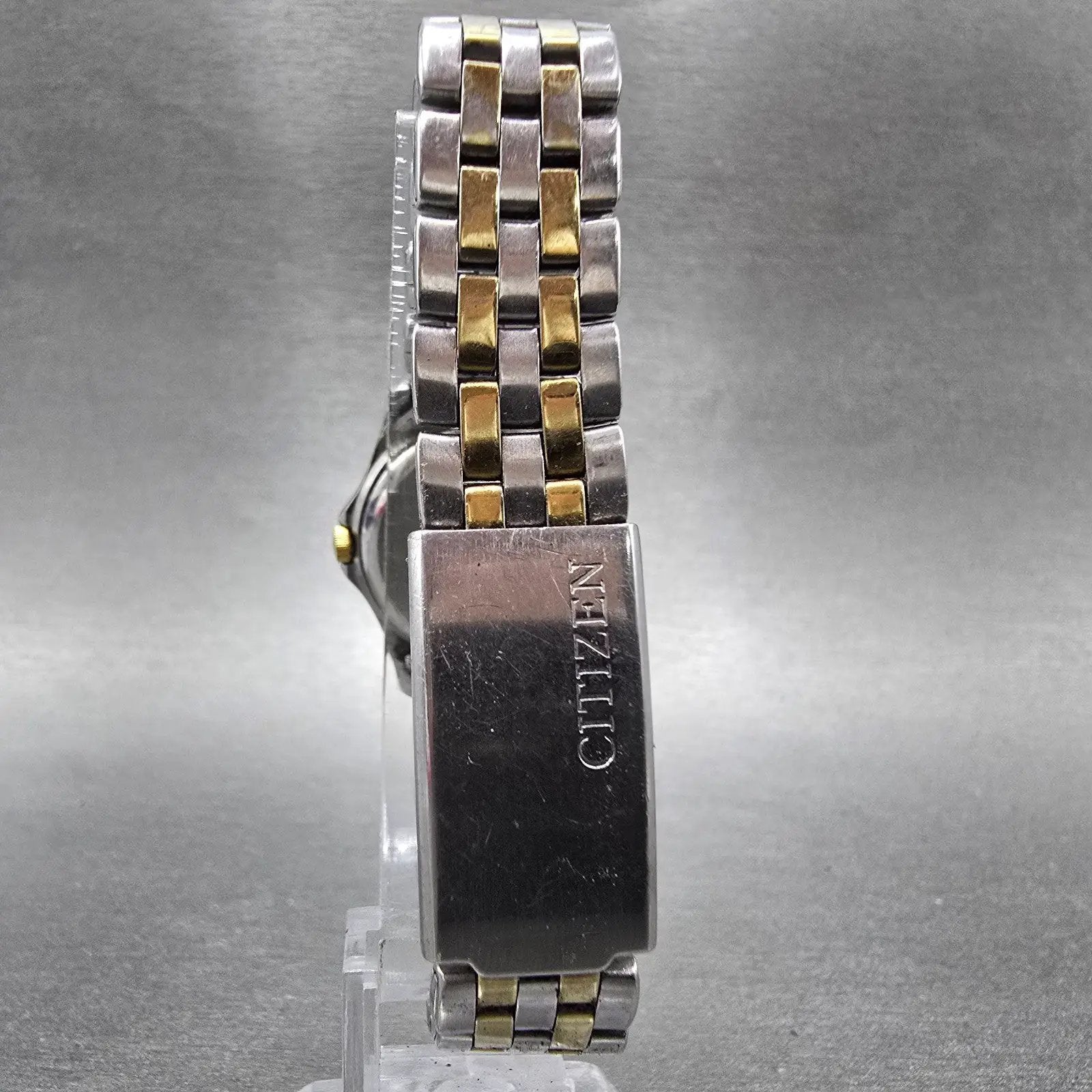 Citizen Dive Watch Women 27mm Black Dial Two Tone Daydate 6000-K06487 NewBattery7
