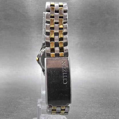 Citizen Dive Watch Women 27mm Black Dial Two Tone Daydate 6000-K06487 NewBattery7
