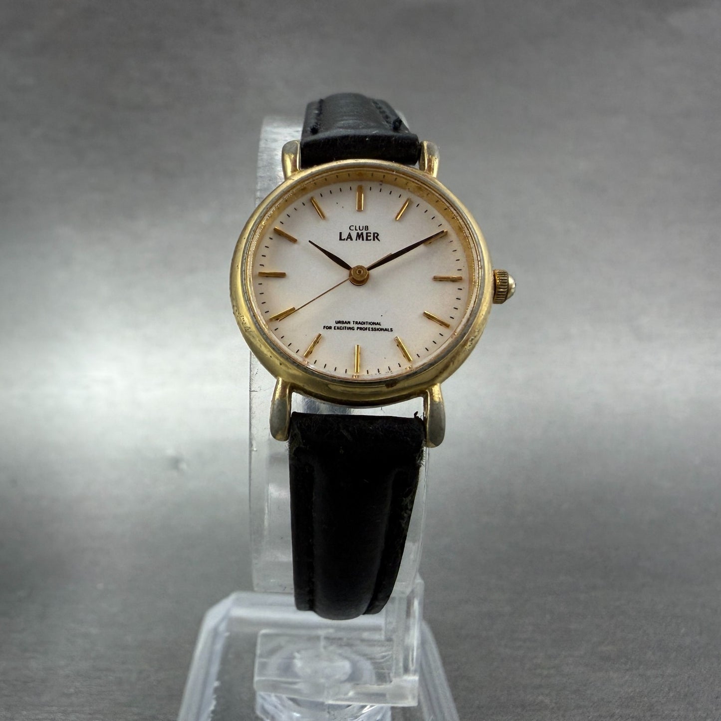 Citizen Club La Mer Watch Women 21mm White Dial Gold Tone Round New Battery5