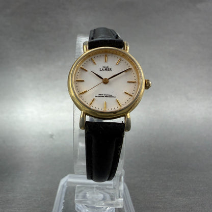 Citizen Club La Mer Watch Women 21mm White Dial Gold Tone Round New Battery5