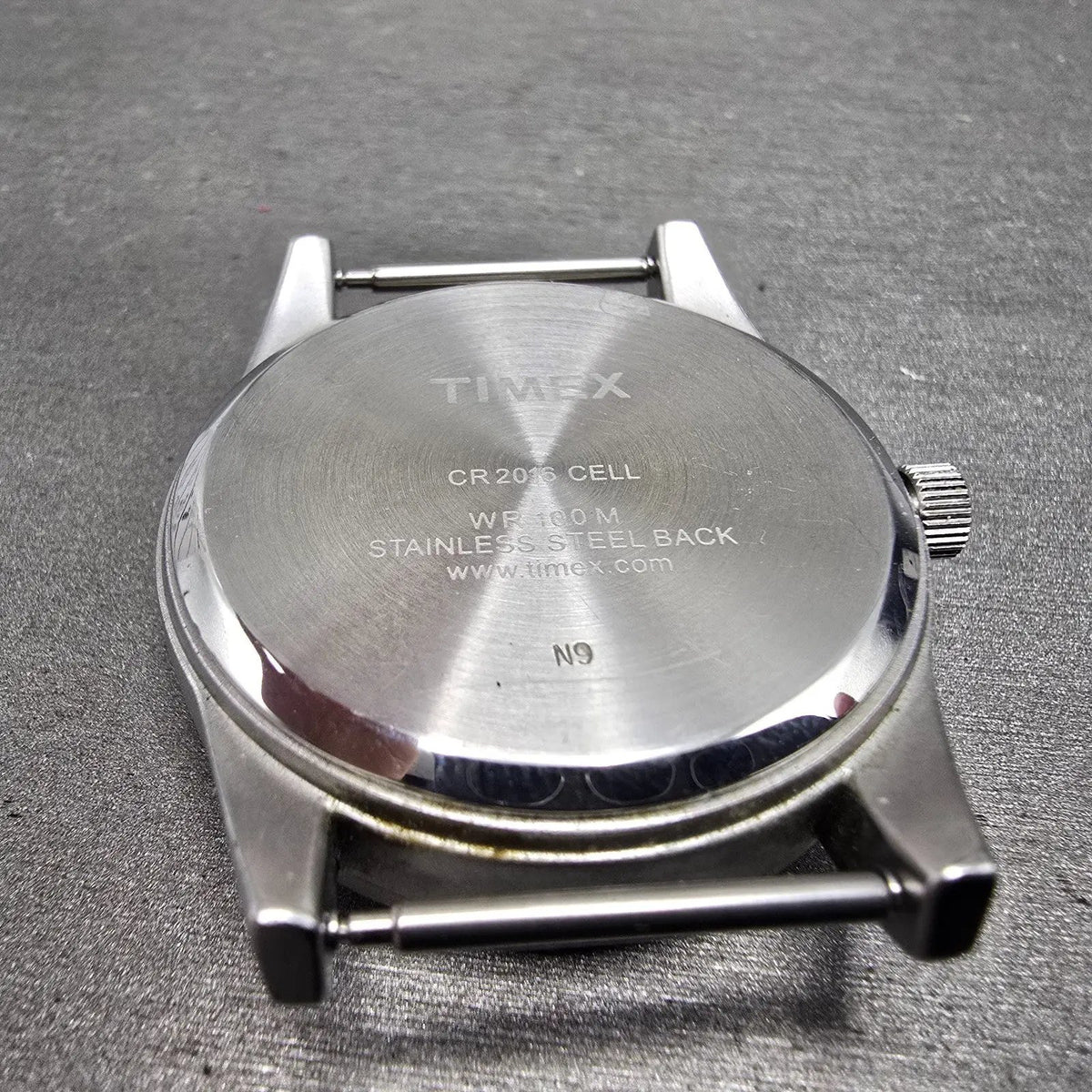 Timex Prepetual Calendar Watch Men 37mm Gray Dial Silver Tone Daydate PARTS10