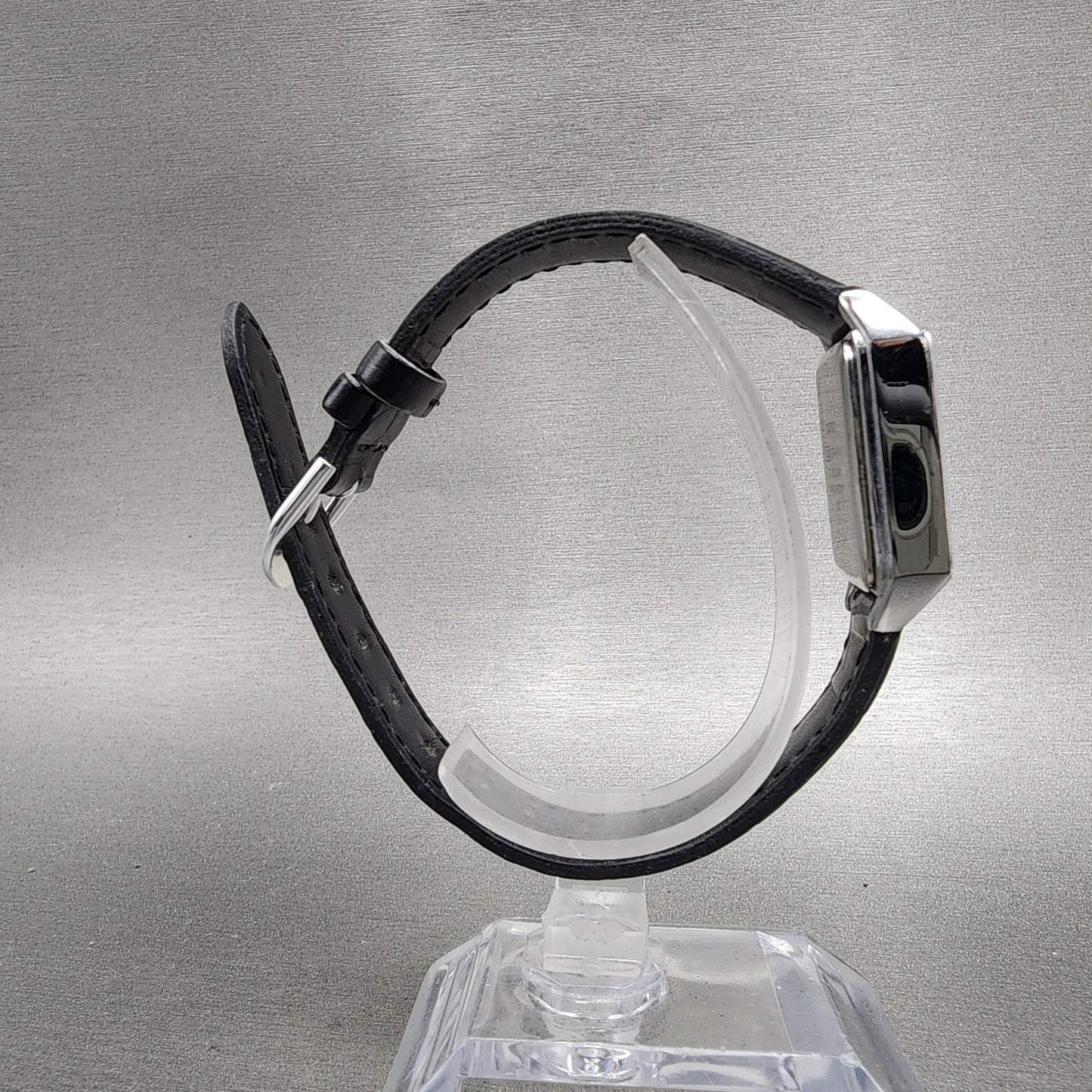 Casio Tank Watch Women 22mm Black Dial Silver Tone Rectangle LTPV007 NewBattery8