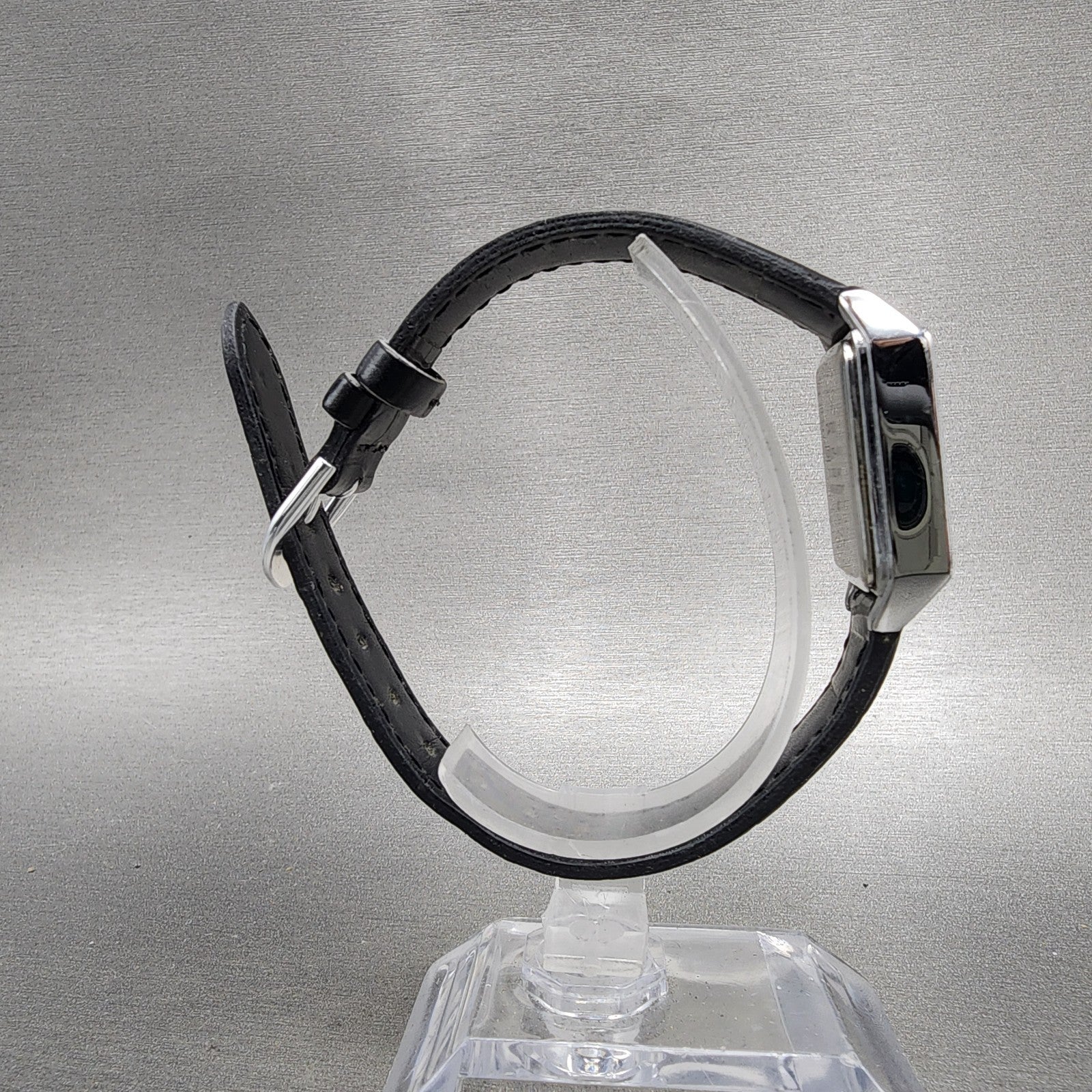 Casio Tank Watch Women 22mm Black Dial Silver Tone Rectangle LTPV007 NewBattery8