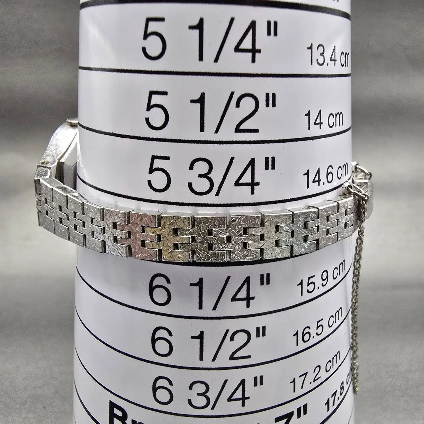 Seiko Watch Women 18mm Silver Dial Silver Tone Oval 1400-7389 Manual Wind Works9