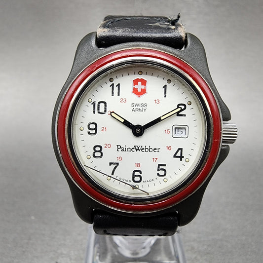Victorinox Swiss Army Watch Women 23mm White Dial Black Tone Round PARTS0