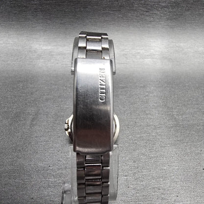 Citizen Watch Women 27mm White Dial Silver Tone Date 6010-S37650 New Battery7