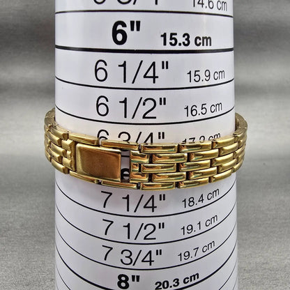 Seiko Watch Women 22mm Black Dial Gold Tone Round 1N00-0A99 New Battery Vintage9