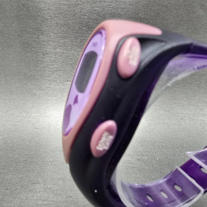 Timex Wrist Rave Watch Kids 37mm Purple Alarm Daydate Oval New Battery VTG2
