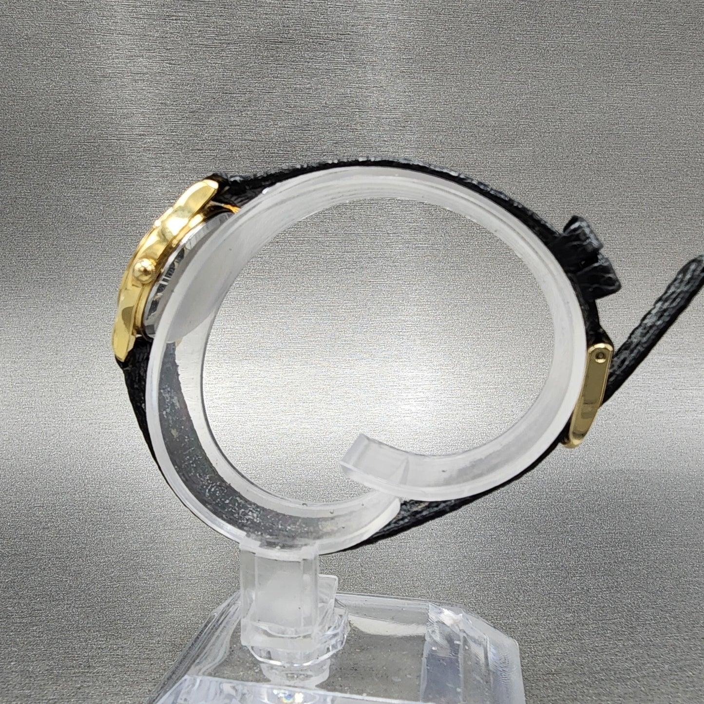 Seiko Watch Women 23mm Champagne Dial Gold Tone 12p210b90 New Battery6