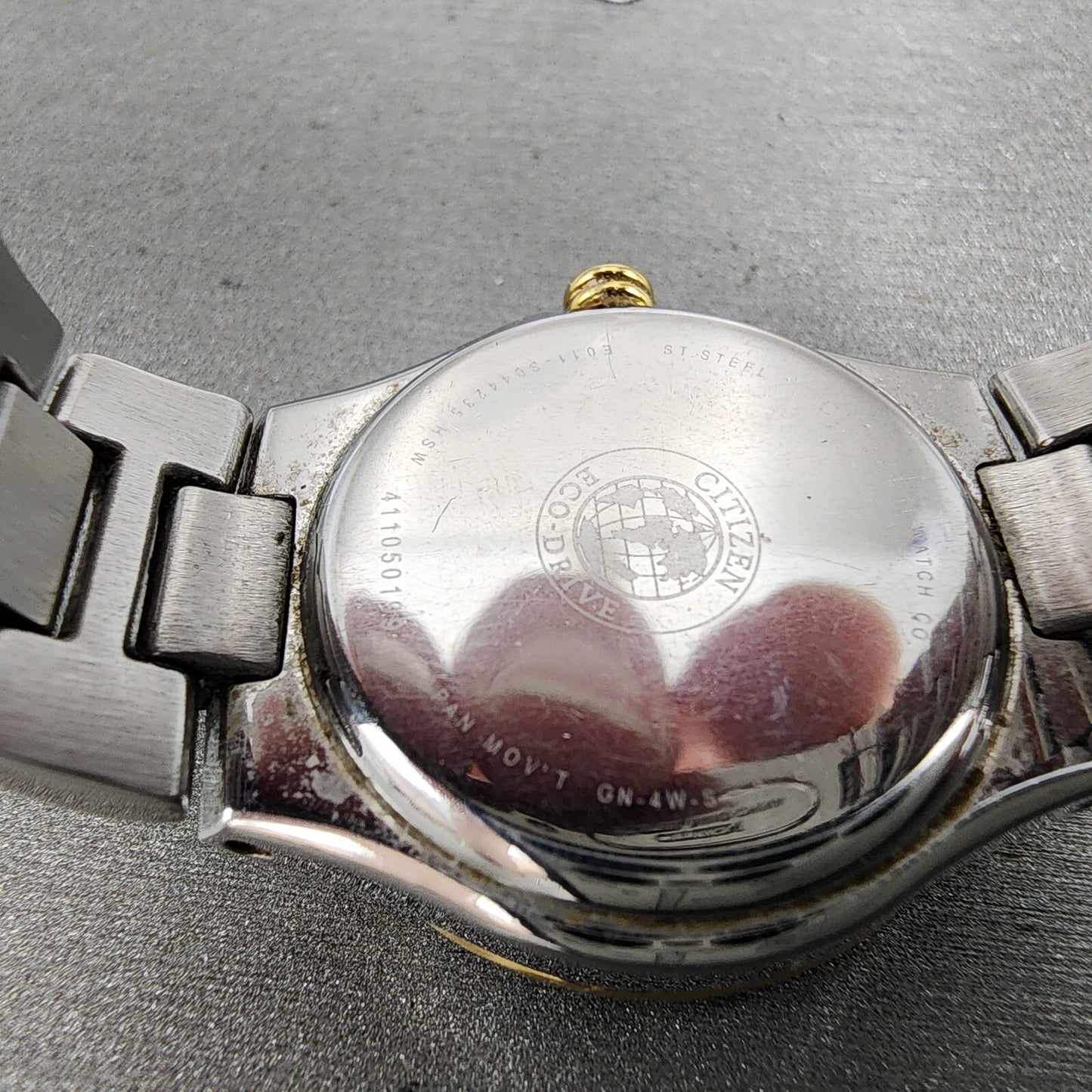 Citizen EcoDrive Watch Women 26mm MOP Dial Two Tone Date E011S044235 Works9