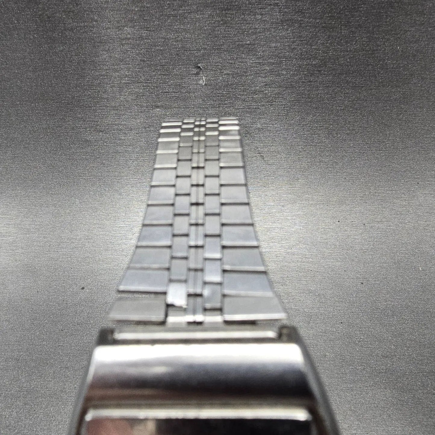 Seiko Digital Watch Men 37mm Silver Tone Alarm A031-5000 PARTS Vintage5