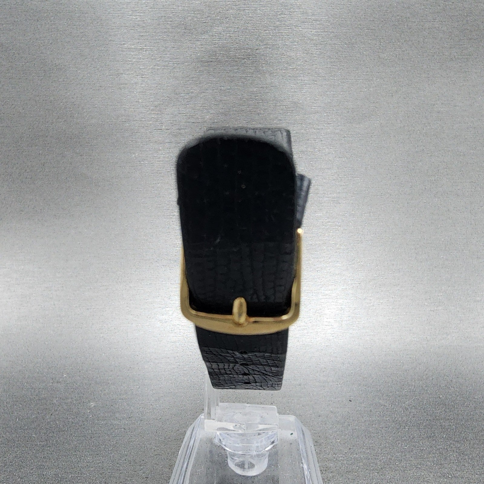 Seiko Watch Women 22mm Analog Digital Black Tone Rectangle E0295510 New Bat7