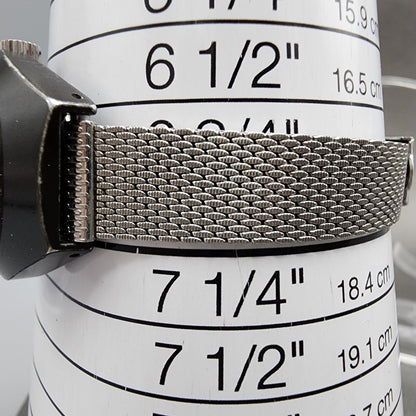 Citizen Automatic 28800 Watch Women 29mm Silver Dial Black Tone 4-691164k Runs