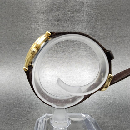 Seiko Age Of Discovery Watch Women 26mm White Dial Gold Tone Date 3Y020B09 PART7