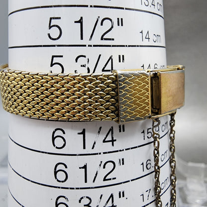 Seiko Lassale Watch Women 22mm Champagne Dial Gold Tone 14000479 New Battery10