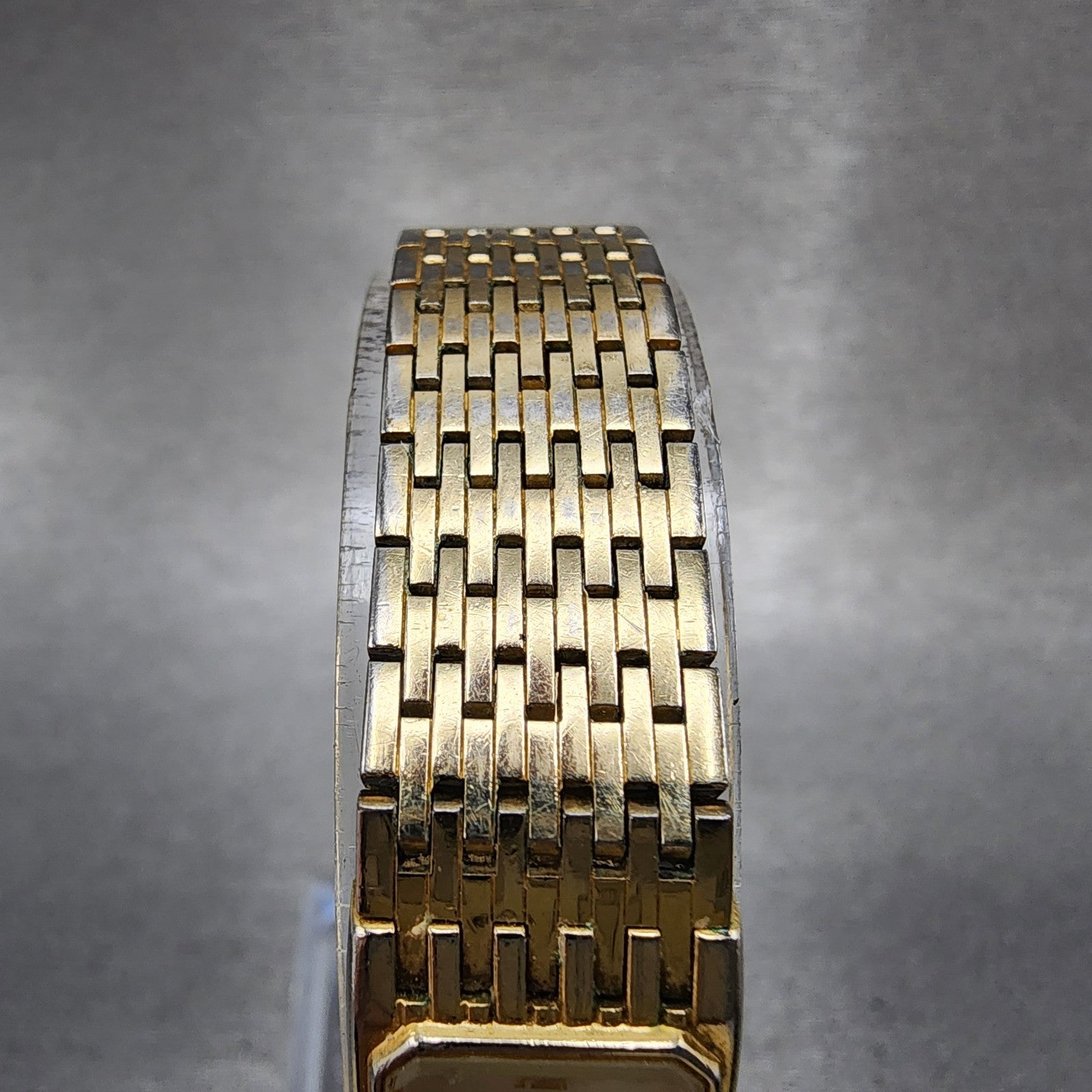 Citizen Tank Watch Women 14mm Champagne Dial Gold Tone 5421S26232 New Battery4
