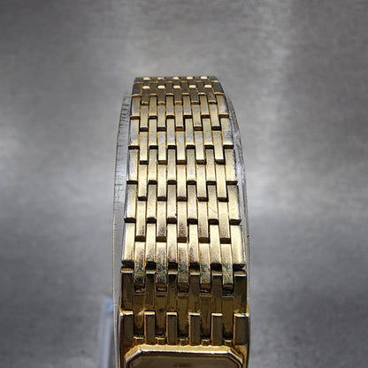 Citizen Tank Watch Women 14mm Champagne Dial Gold Tone 5421S26232 New Battery4