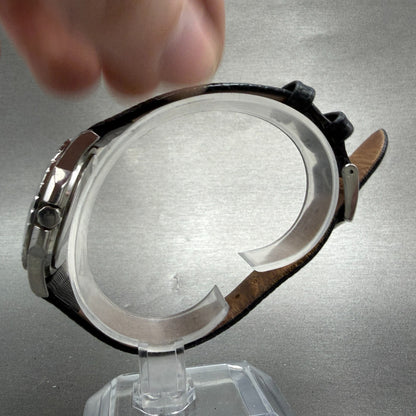 Bulova Watch Women 32mm MOP Dial Silver Tone Round Diamond 98P139 New Battery6
